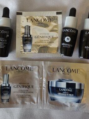 6 x LANCOME GENIFIQUE Concentrate Ultimate Youth Yeux Sample Travel 24 ml Total